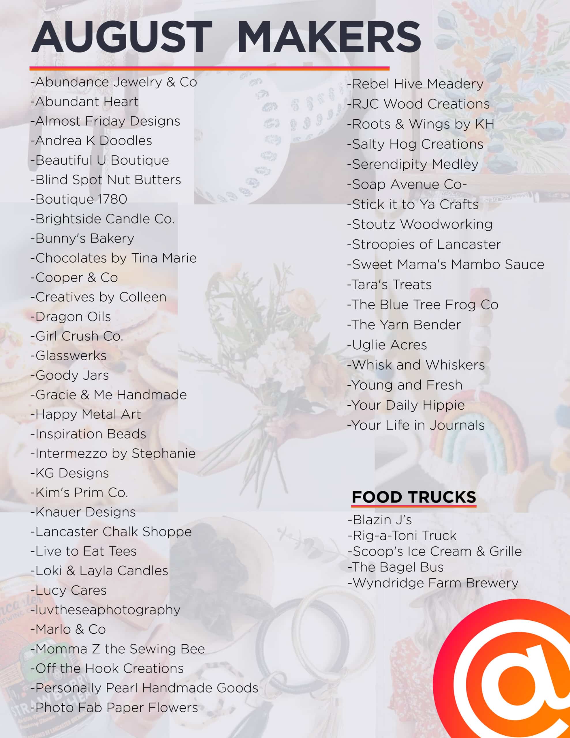 Local Makers Market August • The Shops Rockvale